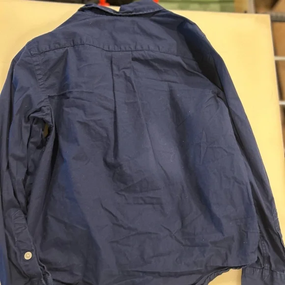 Ralph Lauren Classic Blue Button Down Shirt - Picture 4 of 4